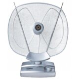 Iskra sobna antena z ojačevalnikom, UHF/VHF, srebrna - G2235-07 | Shoptok.si