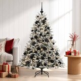  Umjetno božićno drvce s kuglicom 120 cm 150 LED lampica Slike