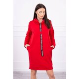 Kesi Red dress with tie Cijene