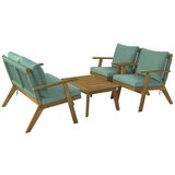 Modern Living Lounge Garnitura Michi, Akacija, Zelena, 4-Delno | Shoptok.si