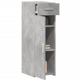  Komoda siva boja betona 30x42,5x93 cm od konstruiranog drva | shoptok.hr