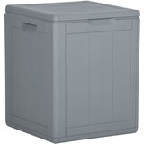 vidaXL Vrtna škatla 90 L siva PP Cene