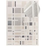 Universal Svijetlo sivi/boje slonovače tepih 80x150 cm Flora – Cijene