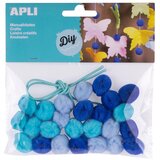 Apli Pom pom verižice modra 25 kos, (20455748) | Shoptok.si