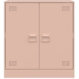  Komoda ružičasti 67 x 39 x 73 cm čelična | Shoptok.si