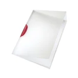 Mapa A4 PP Clip, crvena