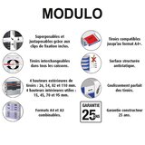  KUTIJA S 10 LADICA S KLJUČEM EXACOMPTA 332798D CRNA-SORT | Shoptok.si