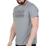 Puma Muška majica BASIC TEE-587763-03 siva