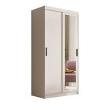 ADRK Klizni ormar s ogledalom Hailey 100 cm - BIJELA | shoptok.hr