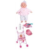  Lutka z vozičkom - 35 cm | Shoptok.si