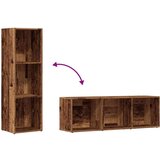 vidaXL Knjižna omara starinski les 36x30x114 cm inženirski les | Shoptok.si