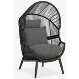  Lounge stolica crna | ePonuda.com