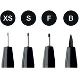 Flomaster PITT ARTIST MANGA BLACK SET PK4 FABER CASTELL 167132 CRNI BLISTER | Shoptok.si