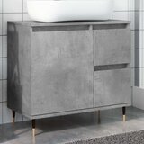 Furnova Kopalniška omarica betonsko siva 65x33x60 cm inženirski les, (21947109) | Shoptok.si