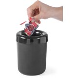 Hendi Namizni koš za smeti ali posoda za jedilni pribor iz črne plastike, premer. 130 mm - 421574, (21264479) | Shoptok.si