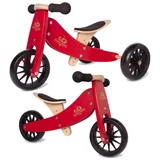 drvena dječja guralica Tiny Tot 2u1 Cherry Red