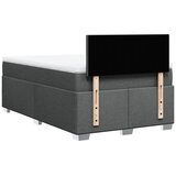  box spring s madracem tamnosivi 120 x 190 cm tkanina | shoptok.hr