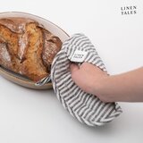 Linen Tales Lanena kuhinjska rokavica Thin Black Stripes – | Shoptok.si