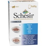 Schesir Jelly vrećice 6 x 85 g Mix: Tunjevina + tunjevina s brancinom Cijene