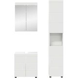  Komplet pohištva za kopalnico TULUM Bela Konstruiran les, (5000137118) | Shoptok.si