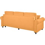 MID.YOU ZOFA S POSTELJNO FUNKCIJO, rumena tekstil | Shoptok.si