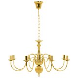  Luster zlatni 8 x žarulja E14 | shoptok.hr