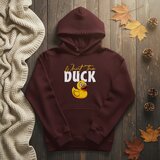  what the duck - duks sa kapuljačom bordo Cene