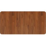  Zidna polica za umivaonik od čelika i masivne hrastovine Smeđa 80 x 40 x 2.5 cm | shoptok.hr