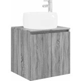 vidaXL Umivalnik s pritrditev na steno Siva Sonoma 49,5 x 44,5 x 66 cm, (5000245157) | Shoptok.si