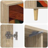 ormar BONN 102 x 33 x 50 cm Sonoma Konstruirano drvo | shoptok.hr