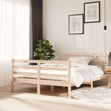  Okvir za krevet od masivne borovine 140 x 190 cm | shoptok.hr