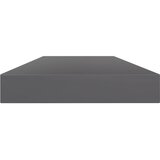 Police za knjige 8 kom visoki sjaj sive 80x10x1,5 cm od iverice | Eponuda.ba