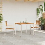  Vrtna stolica 2 pcs Prirodna nafta Čvrsto teak drvo | shoptok.hr