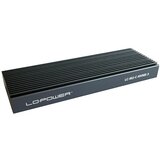LC-Power HDD SSD Rack LC-M2-C-NVME-3 Enclosure for NVMe M.2 SSD USB-C (USB3.2 Gen.2x1) Usb Type-C Black Cene