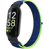 INF združljiv z fitbit inspire 3 najlonskim paščkom z zanko - na voljo več barv green+blue, (5000116940) | Shoptok.si