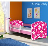  Dječji krevet ACMA s motivom, bočna roza 180x80 cm 23 Pink Daisy | shoptok.hr