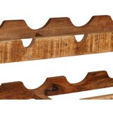 Stalak za vino Smeđa 100 x 45 x 33 cm Čvrsto Grubo Drvo Manga | shoptok.hr