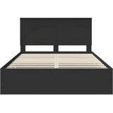  Krevetna konstrukcija Crna 140 x 190 cm Inženjersko Drvo | Eponuda.com