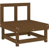  The Living Store Vrtni sredinski kavč medeno rjav trden borov les - Vrtni Sredinski Kavč, (21443805) | Shoptok.si