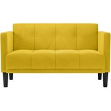  Dvosjed žuti 111 cm baršun | Eponuda.com