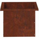  Vrtna posuda za sadnju s LED svjetlom 2 kom. Rđa - Otporni čelik 30 x 40 x 30 cm 2 | shoptok.hr