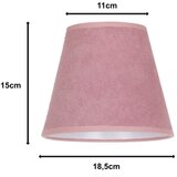  duolla - abažur za stonu lampu sofia xs E14 prečnika 18,5 cm ružičasta | Eponuda.com