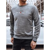 DStreet Bluza męska bez kaptura szara | Shoptok.si