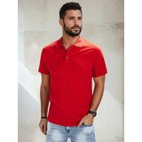 DStreet Koszulka polo męska czerwona | Shoptok.si