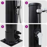 Vanjski solarni tuš s ručnom tuš sestricom 217 cm 20 L | shoptok.hr
