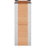  Vrtna visoka greda Rjava 50 x 30 x 72 cm, (5000287857) | Shoptok.si