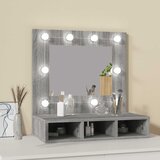 Ormarić s ogledalom LED boja hrasta sonome 60x31,5x62 cm | Eponuda.ba