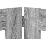  Vrata za pse s postoljem 6 pcs Siva sonoma 80 x 60 cm | shoptok.hr
