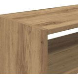 vidaXL Regal za čevlje 2 kosa zložljiva artisan hrast 60x30x30,5 cm | Shoptok.si