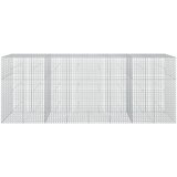  Gabion s žicom debljine 3,5 mm i mrežom 5x5 cm 400x50x150 cm Slike